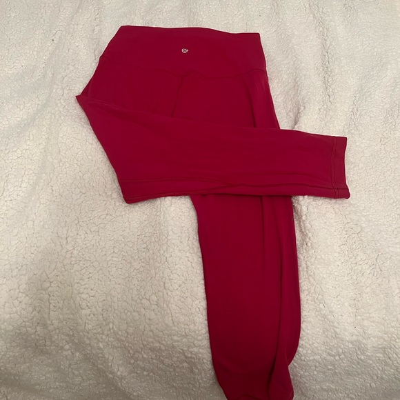 Pink Lululemon Leggings - Picture 1 of 4